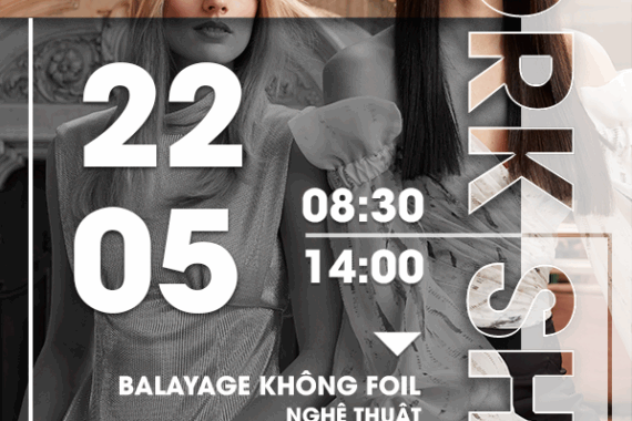 WORKSHOP ALFAPARF BALAYAGE KHÔNG FOIL – NGHỆ THUẬT TẠO KHỐI MÀU TỰ DO